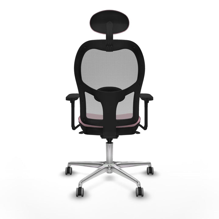 Office Chair with Headrest Piqueras y Crespo 3D086G1 Pink