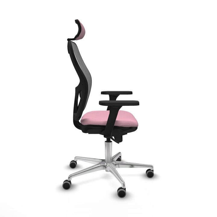 Office Chair with Headrest Piqueras y Crespo 3D086G2 Pink