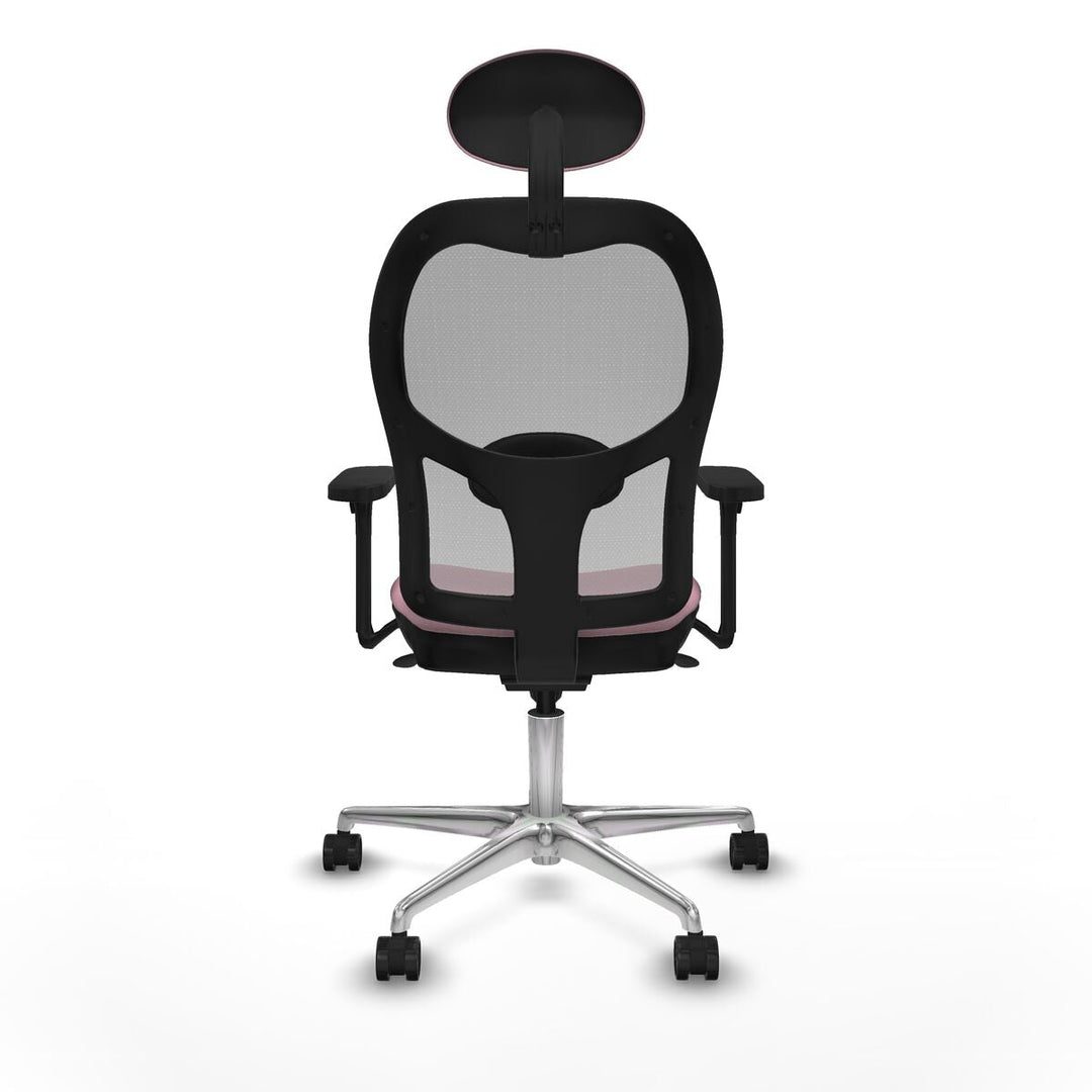 Office Chair with Headrest Piqueras y Crespo 3D086N1 Pink