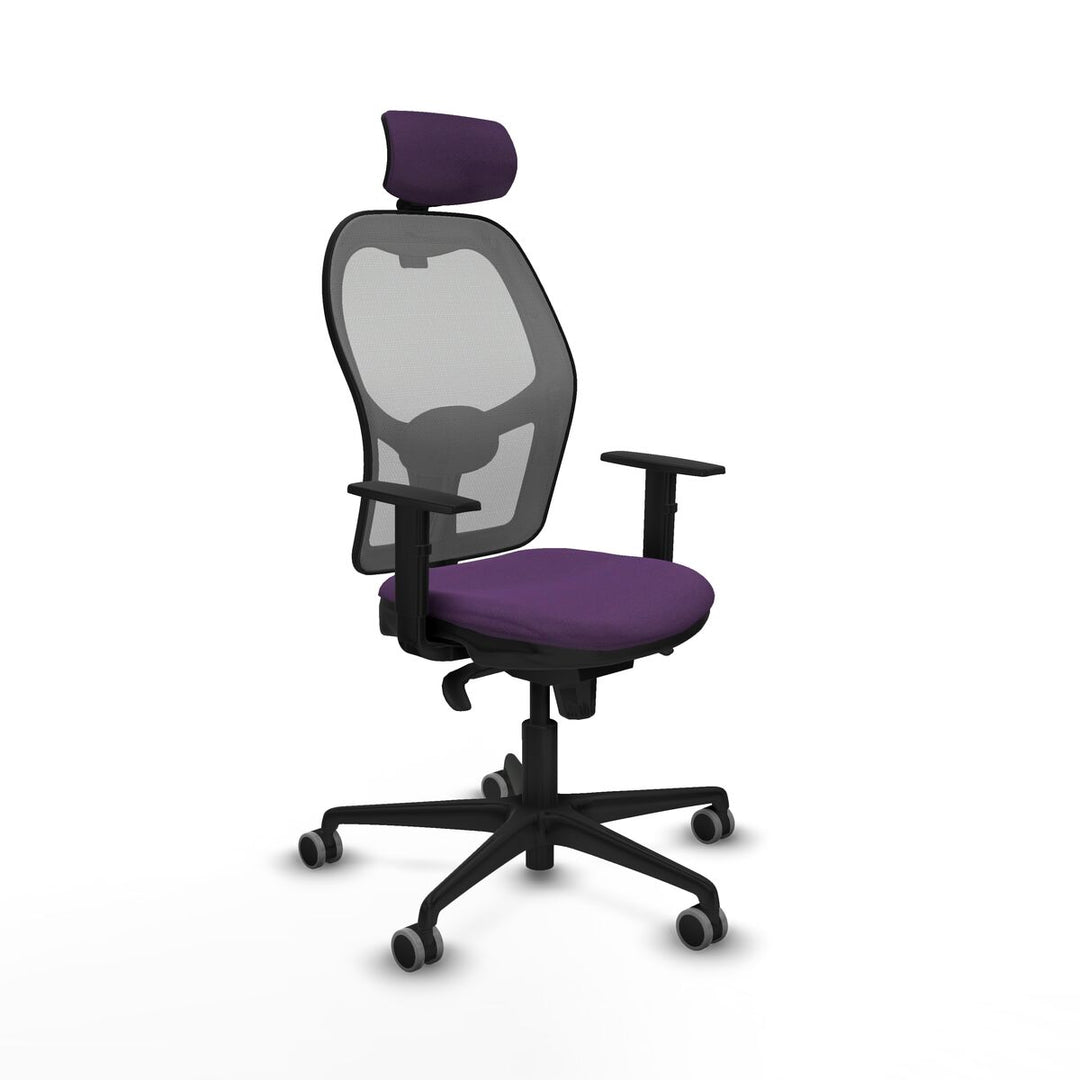 Office Chair with Headrest Piqueras y Crespo 1D036G2 Purple