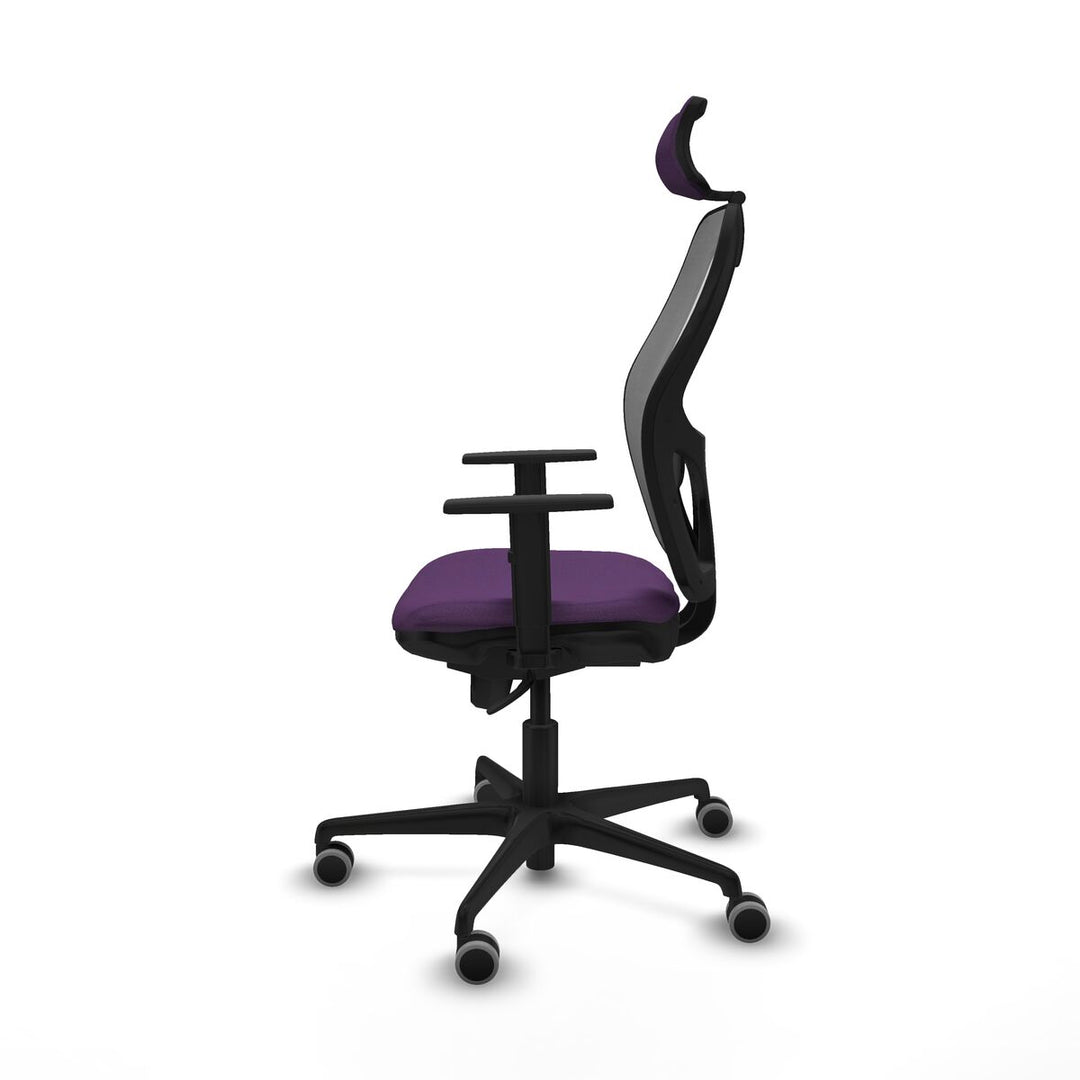 Office Chair with Headrest Piqueras y Crespo 1D036G2 Purple