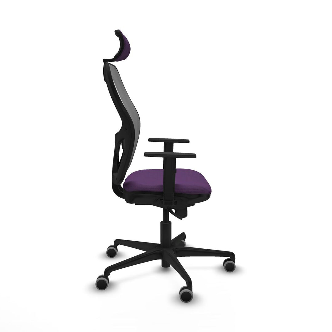 Office Chair with Headrest Piqueras y Crespo 1D036G2 Purple