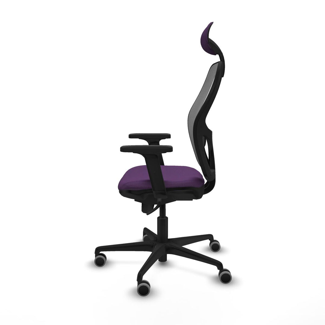 Office Chair with Headrest Piqueras y Crespo 2D036G1 Purple