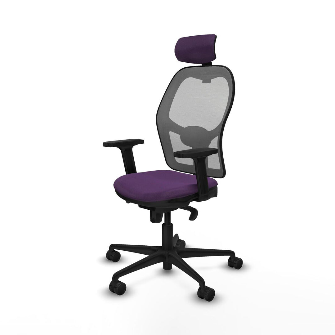 Office Chair with Headrest Piqueras y Crespo 2D036N2 Purple