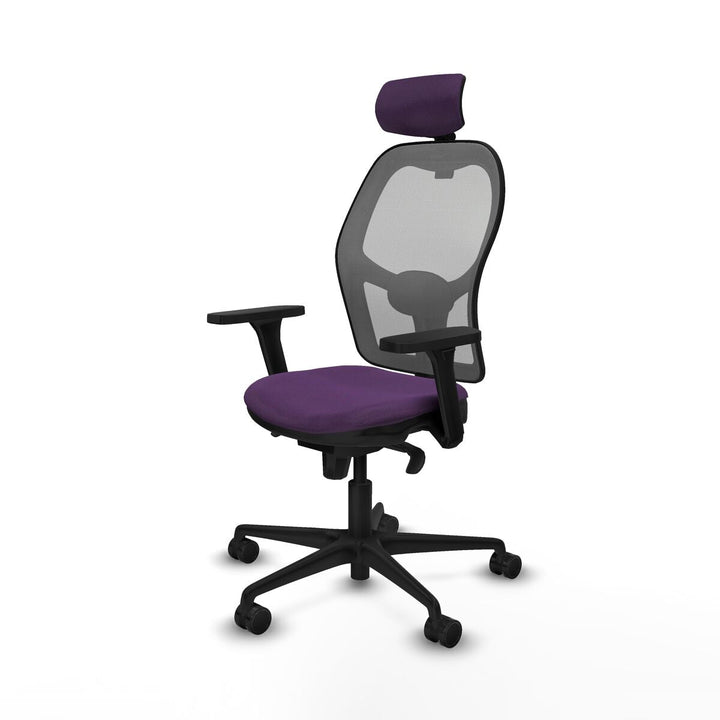 Office Chair with Headrest Piqueras y Crespo 3D036N2 Purple