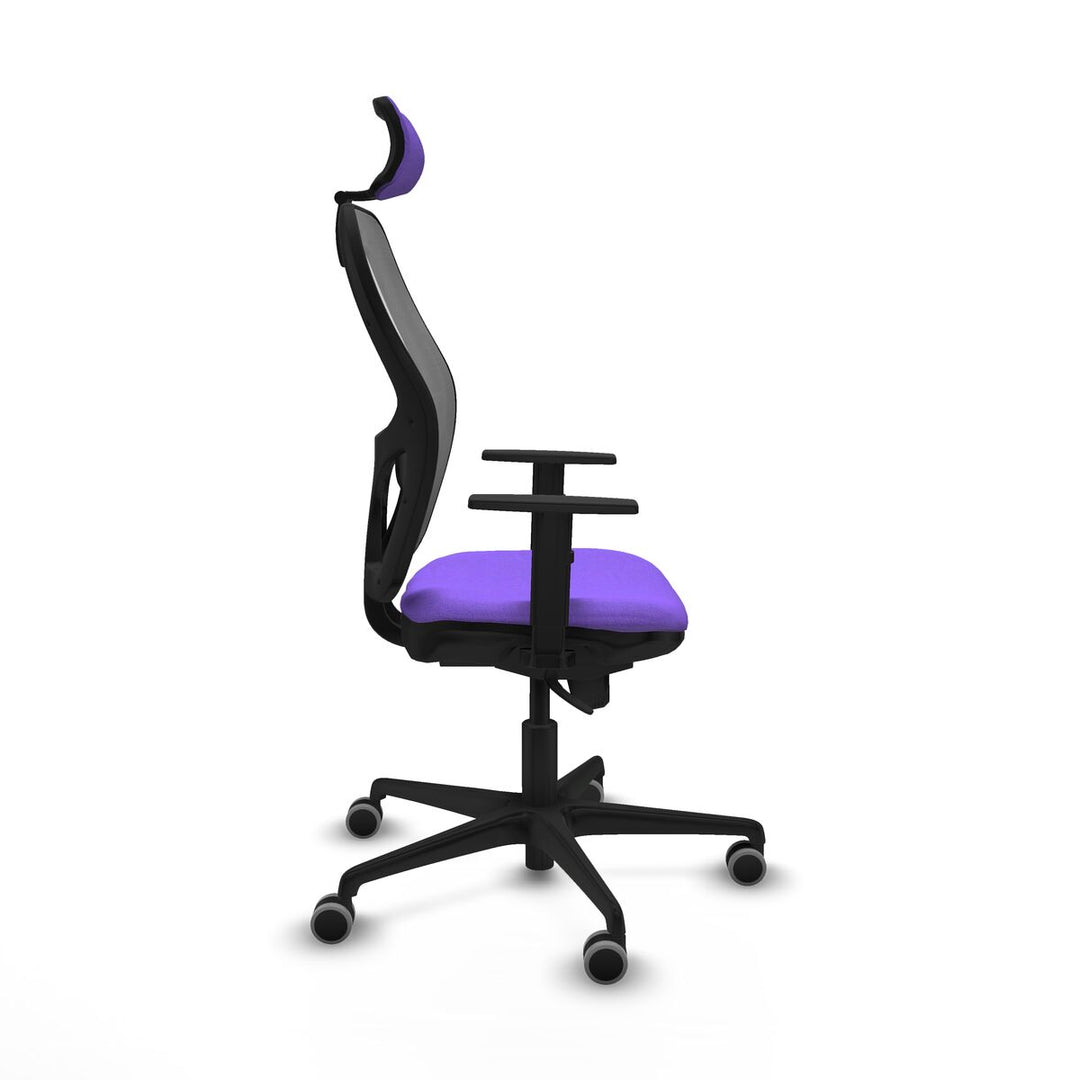Office Chair with Headrest Piqueras y Crespo 1D036G2 Lilac