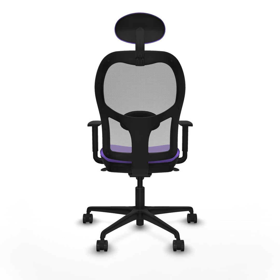 Office Chair with Headrest Jorquera Piqueras y Crespo 1D036N1 Lilac