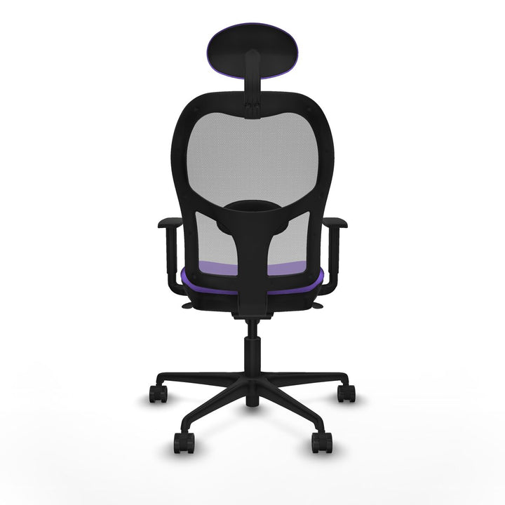 Office Chair with Headrest Jorquera Piqueras y Crespo 1D036N1 Lilac