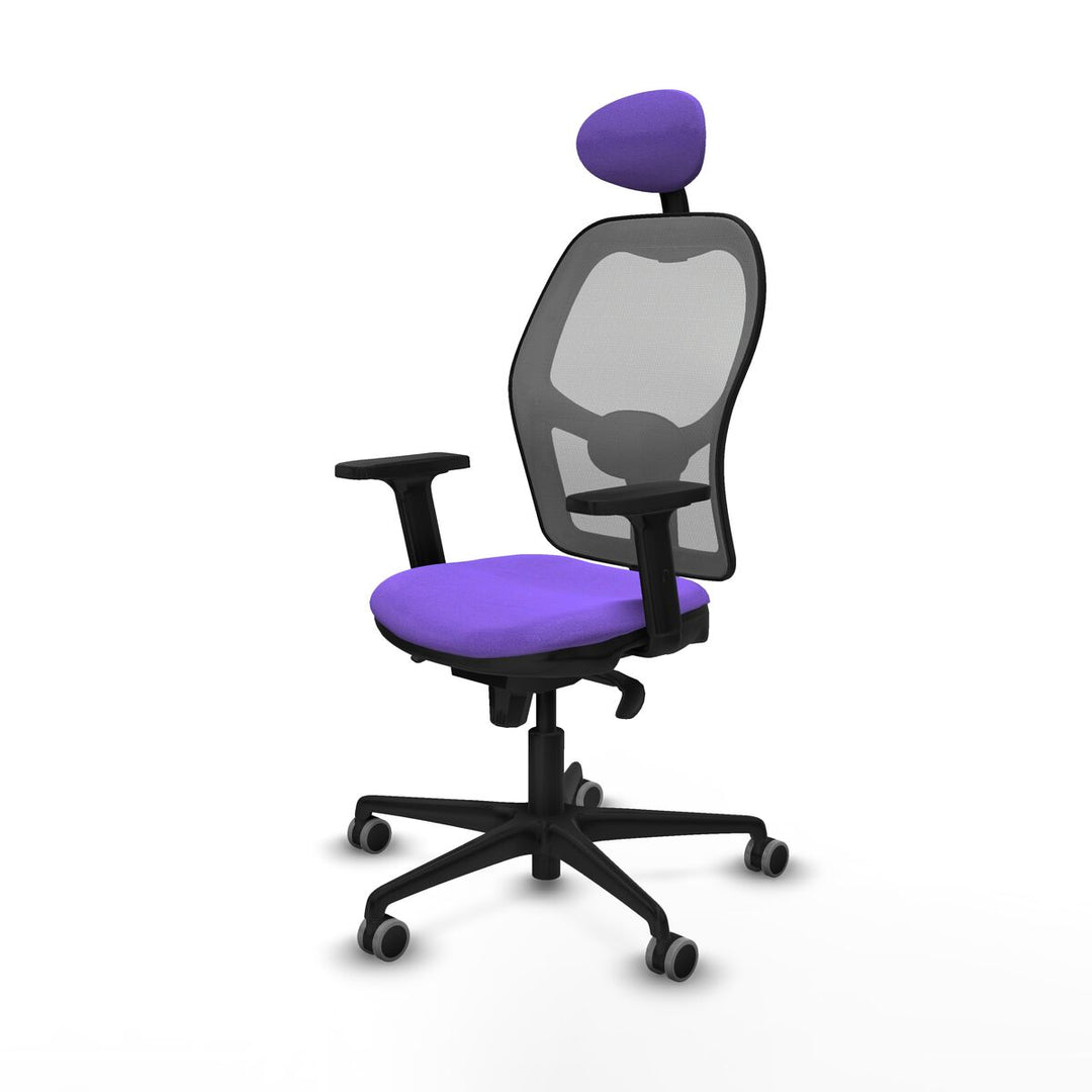 Office Chair with Headrest Piqueras y Crespo 2D036G1 Lilac