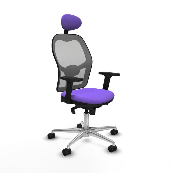 Office Chair with Headrest Piqueras y Crespo 2D086N1 Lilac