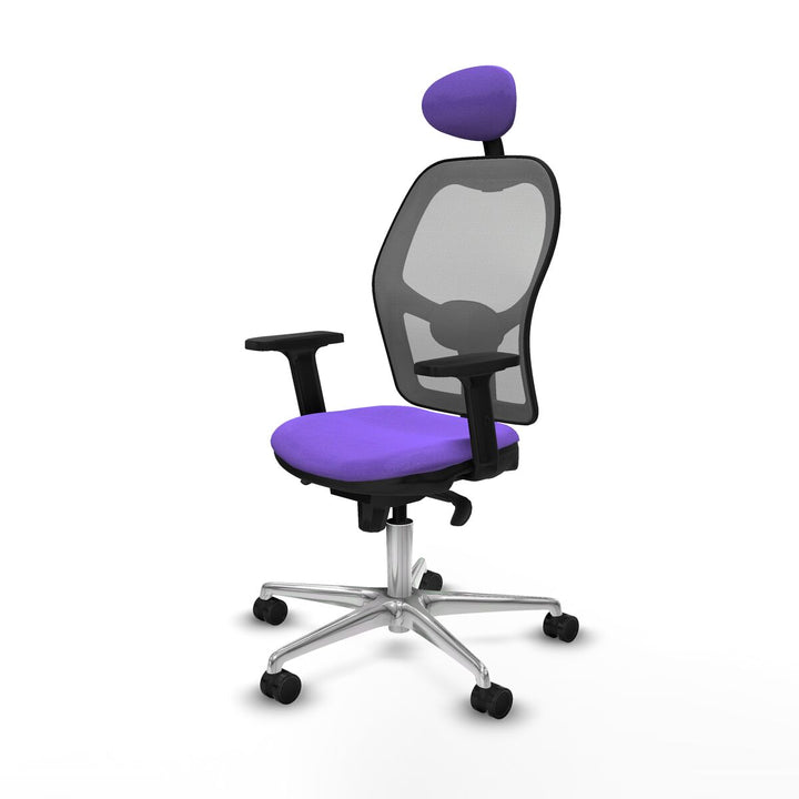 Office Chair with Headrest Piqueras y Crespo 2D086N1 Lilac