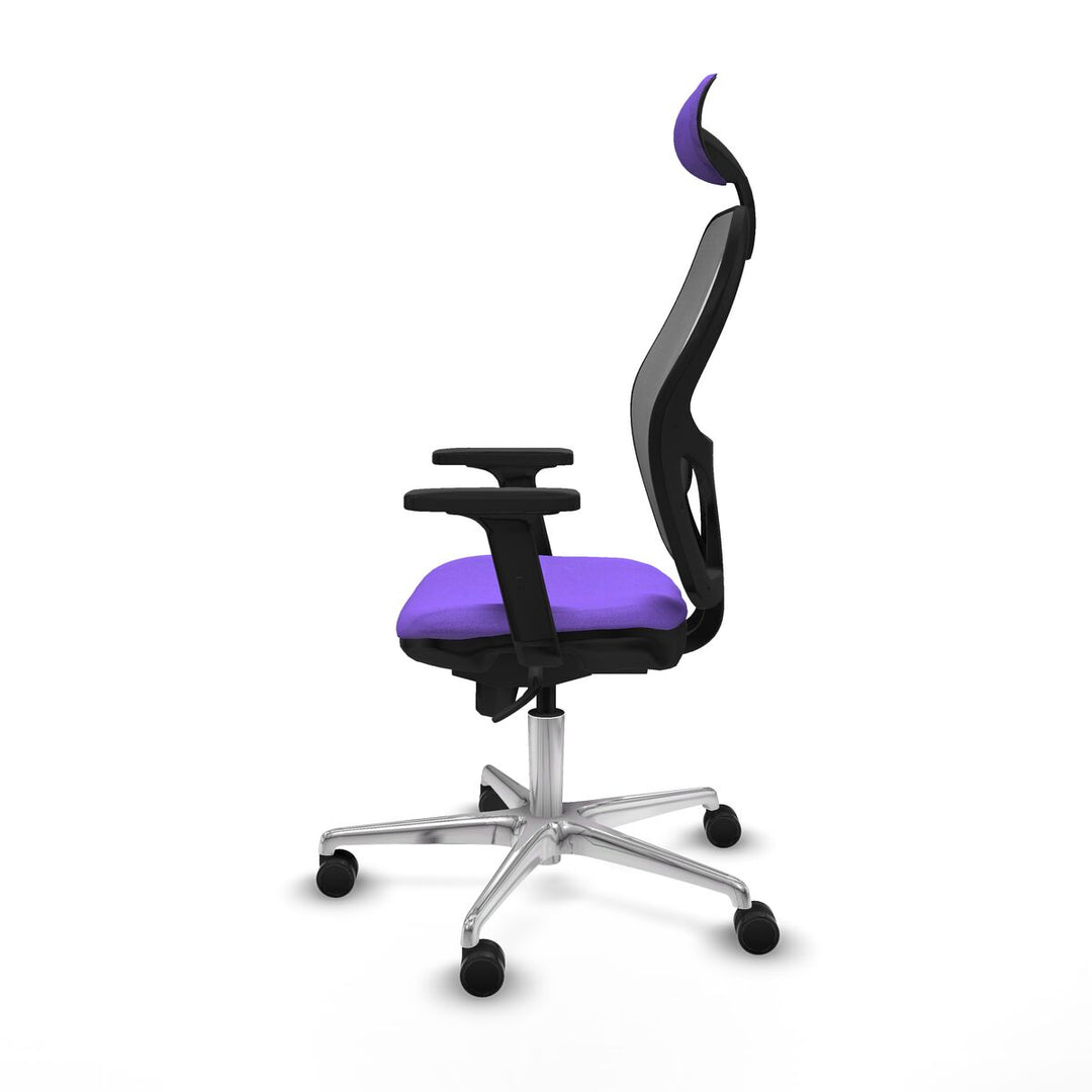 Office Chair with Headrest Piqueras y Crespo 2D086N1 Lilac
