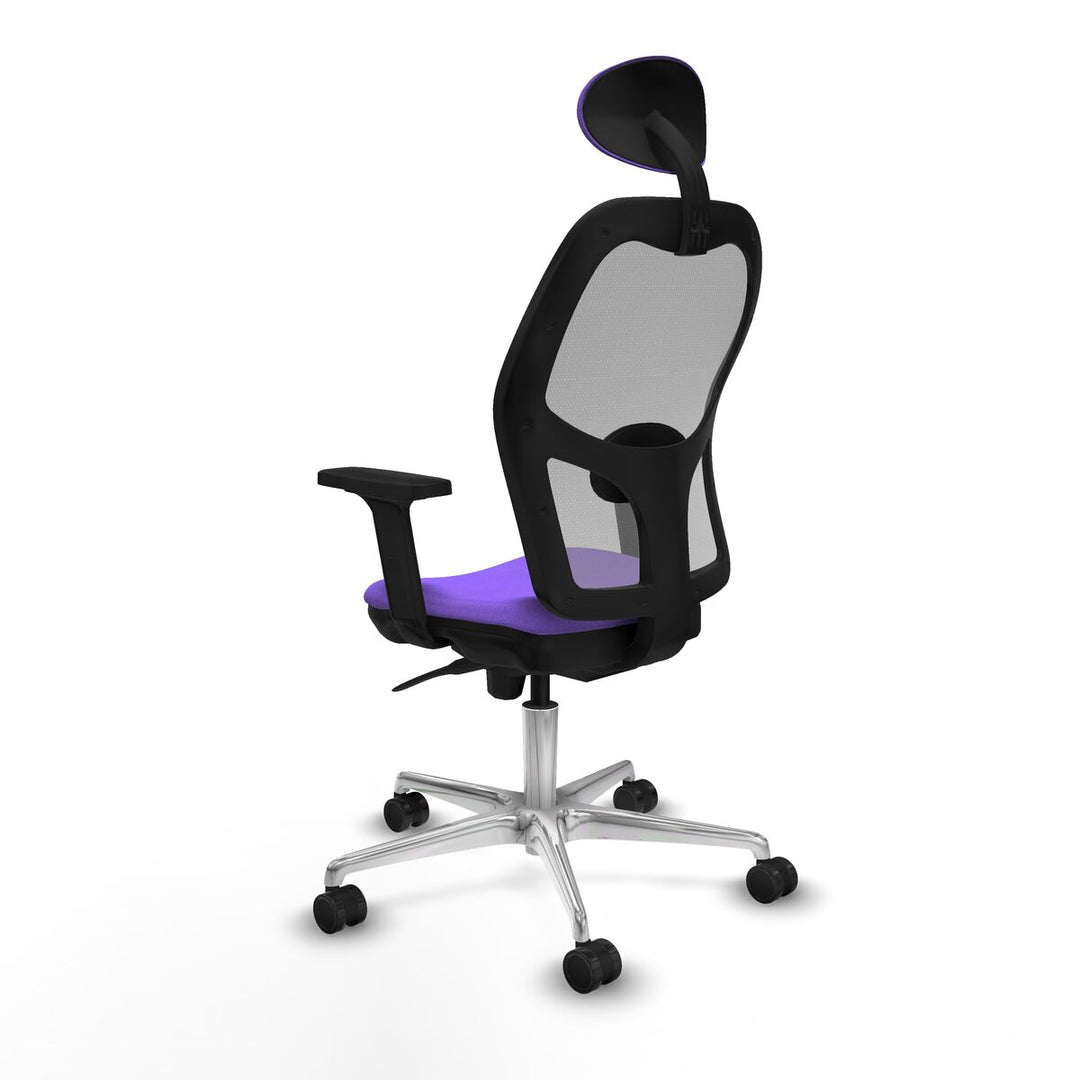 Office Chair with Headrest Piqueras y Crespo 2D086N1 Lilac
