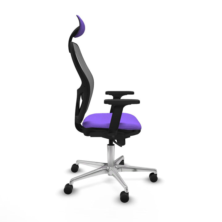 Office Chair with Headrest Piqueras y Crespo 2D086N1 Lilac