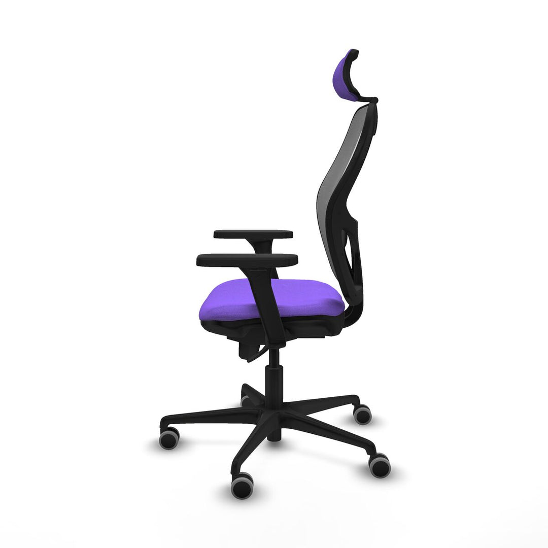Office Chair with Headrest Piqueras y Crespo 3D036G2 Lilac