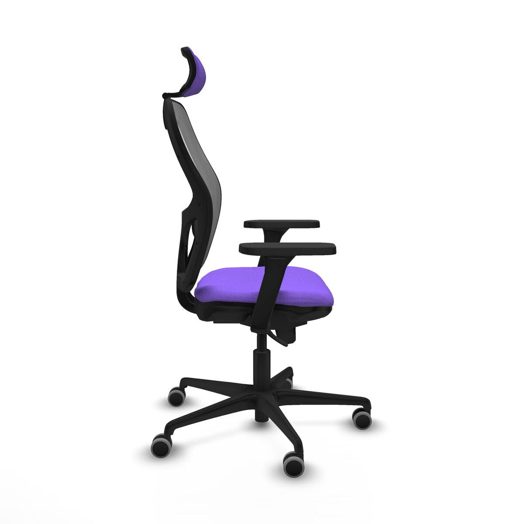 Office Chair with Headrest Piqueras y Crespo 3D036G2 Lilac