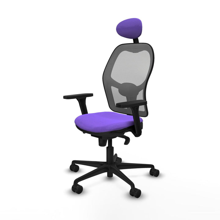 Office Chair with Headrest Piqueras y Crespo 3D036N1 Lilac