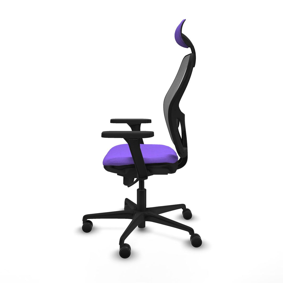 Office Chair with Headrest Piqueras y Crespo 3D036N1 Lilac