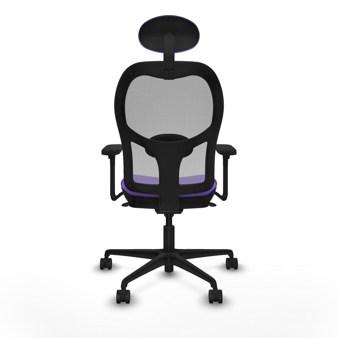 Office Chair with Headrest Piqueras y Crespo 3D036N1 Lilac