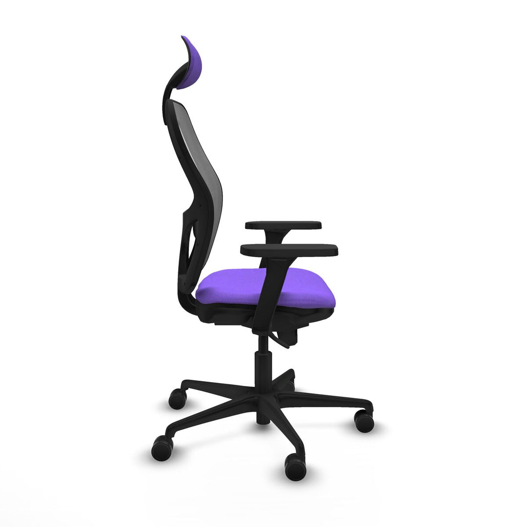 Office Chair with Headrest Piqueras y Crespo 3D036N1 Lilac