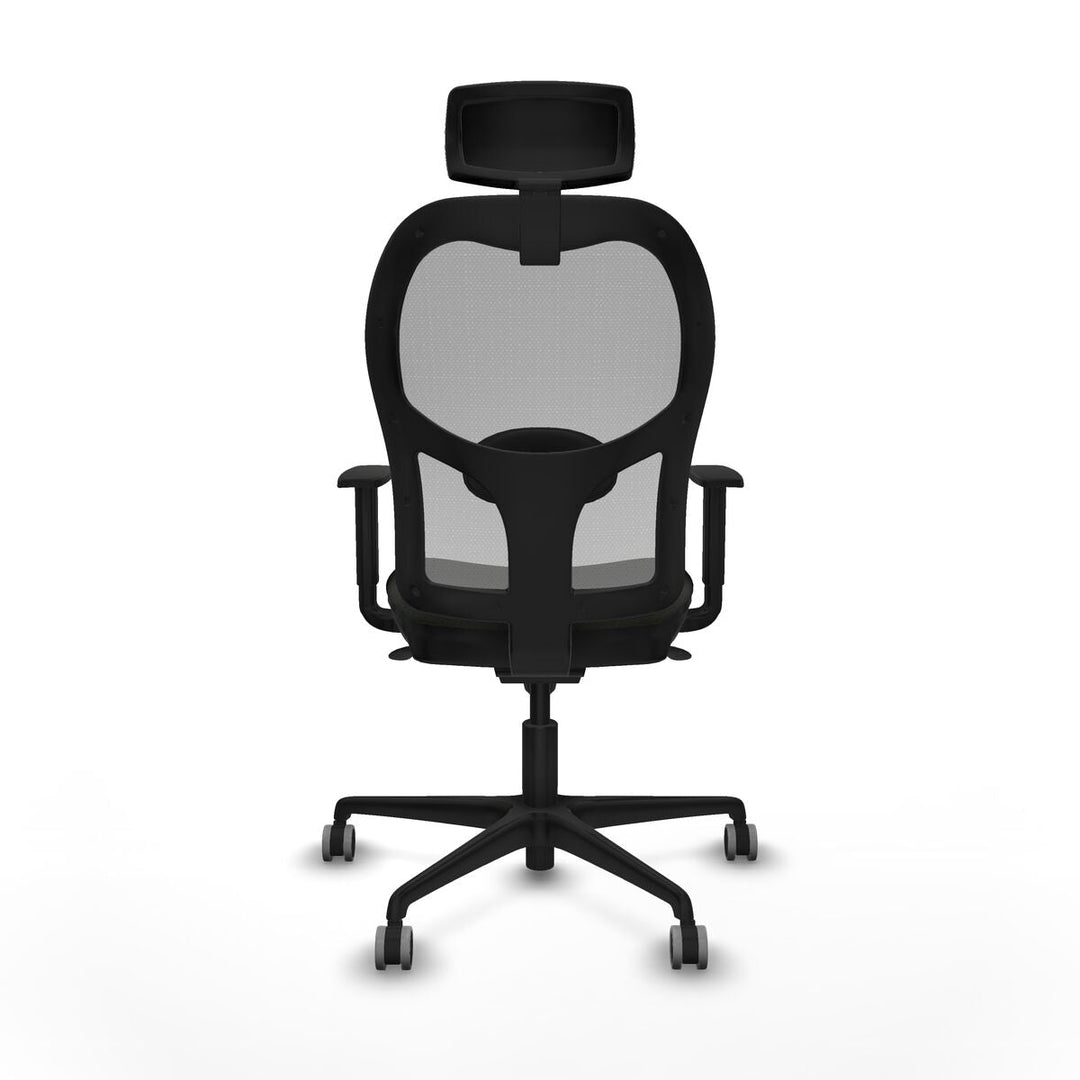 Office Chair with Headrest Piqueras y Crespo 1D036G2 Black