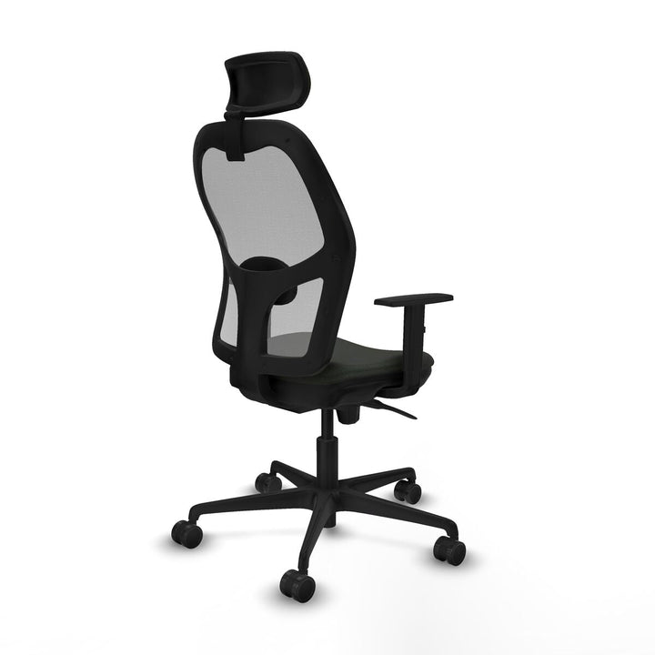 Office Chair with Headrest Piqueras y Crespo 1D036N2 Black