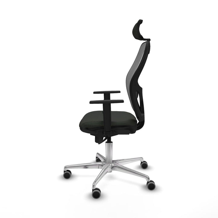 Office Chair with Headrest Piqueras y Crespo 1D086G2 Black