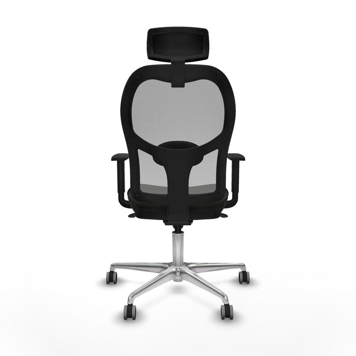 Office Chair with Headrest Piqueras y Crespo 1D086G2 Black