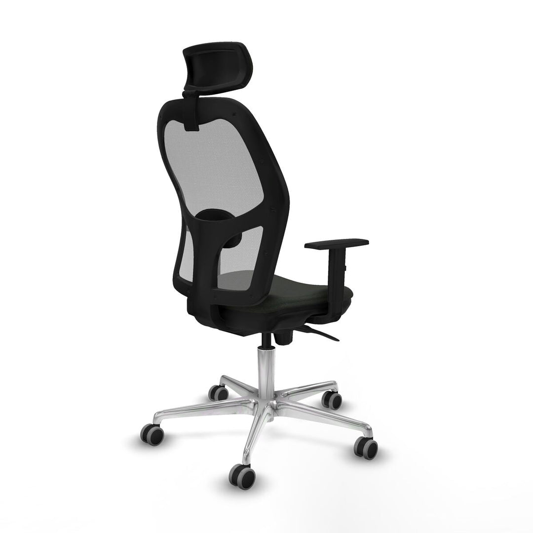 Office Chair with Headrest Piqueras y Crespo 1D086G2 Black