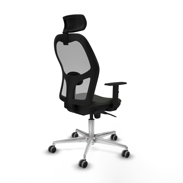 Office Chair with Headrest Piqueras y Crespo 1D086G2 Black
