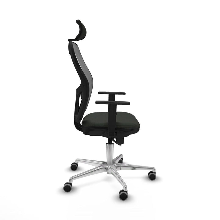 Office Chair with Headrest Piqueras y Crespo 1D086G2 Black