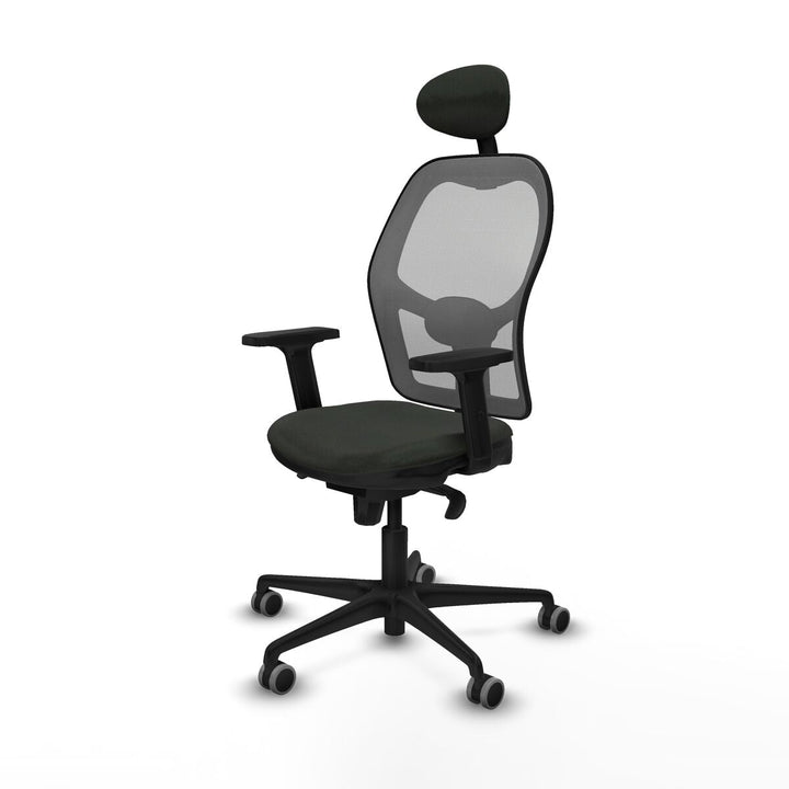 Office Chair with Headrest Piqueras y Crespo 2D036G1 Black