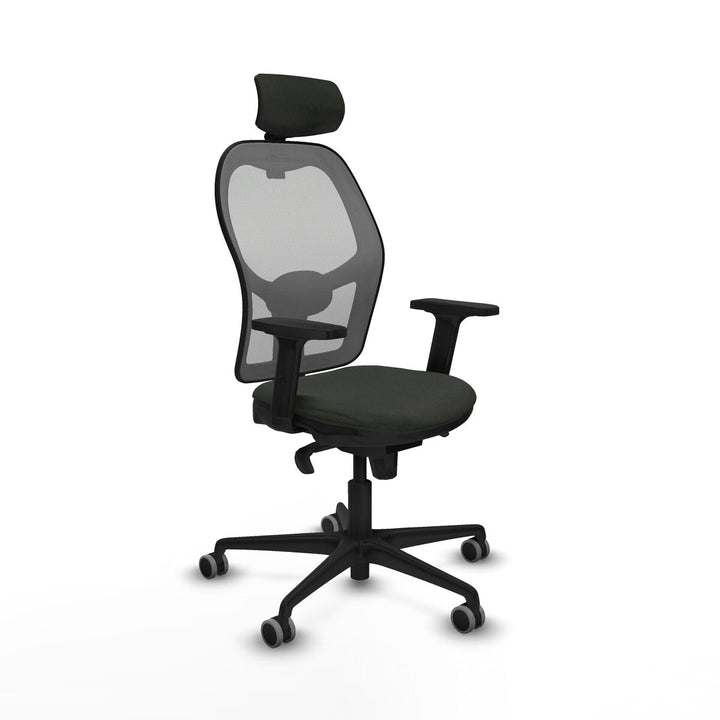 Office Chair with Headrest Piqueras y Crespo 2D036G2 Black
