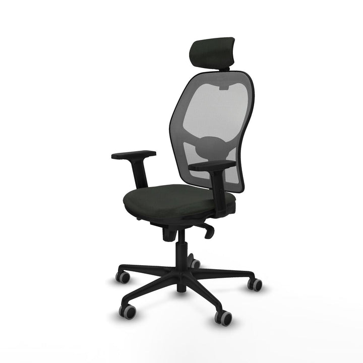 Office Chair with Headrest Piqueras y Crespo 2D036G2 Black