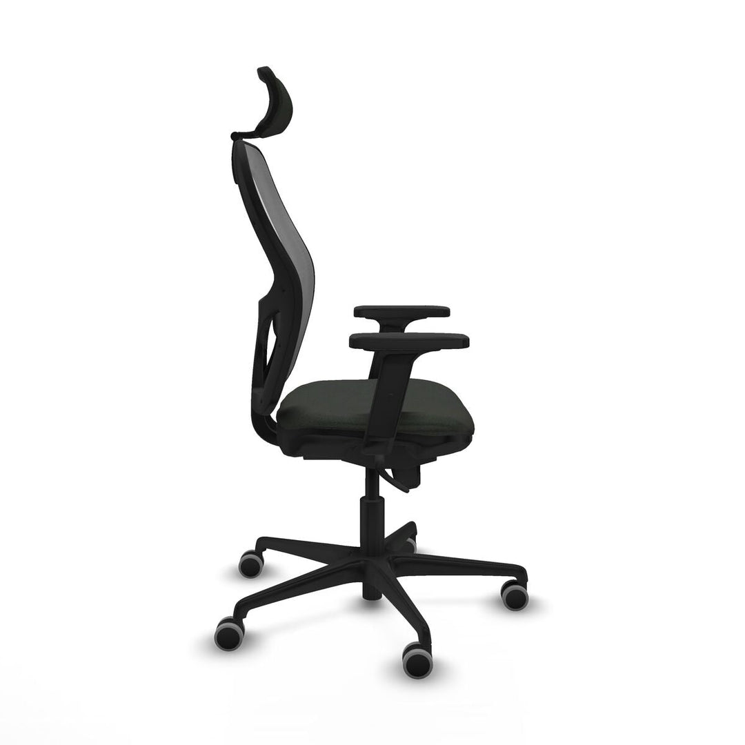 Office Chair with Headrest Piqueras y Crespo 2D036G2 Black