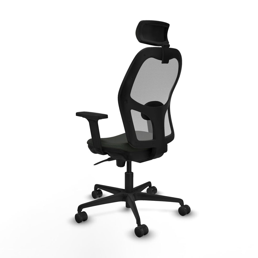 Office Chair with Headrest Piqueras y Crespo 2D036N2 Black