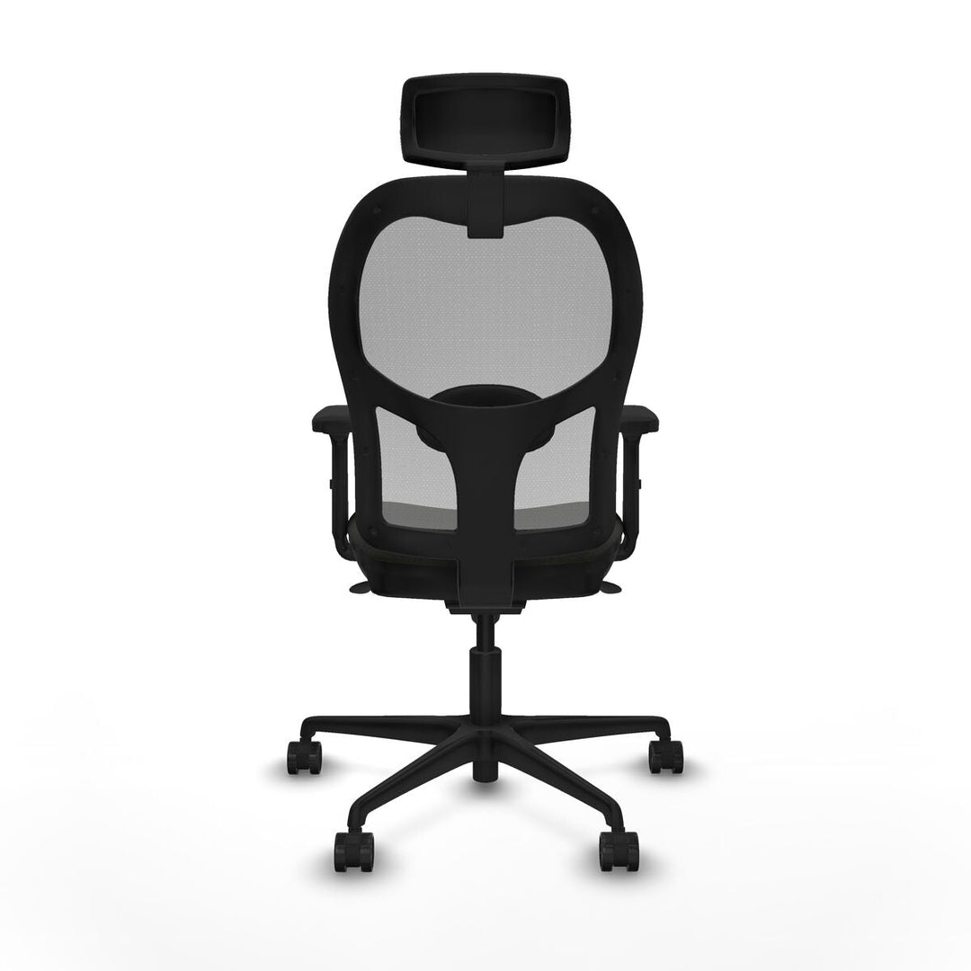 Office Chair with Headrest Piqueras y Crespo 2D036N2 Black