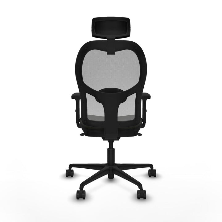 Office Chair with Headrest Piqueras y Crespo 2D036N2 Black