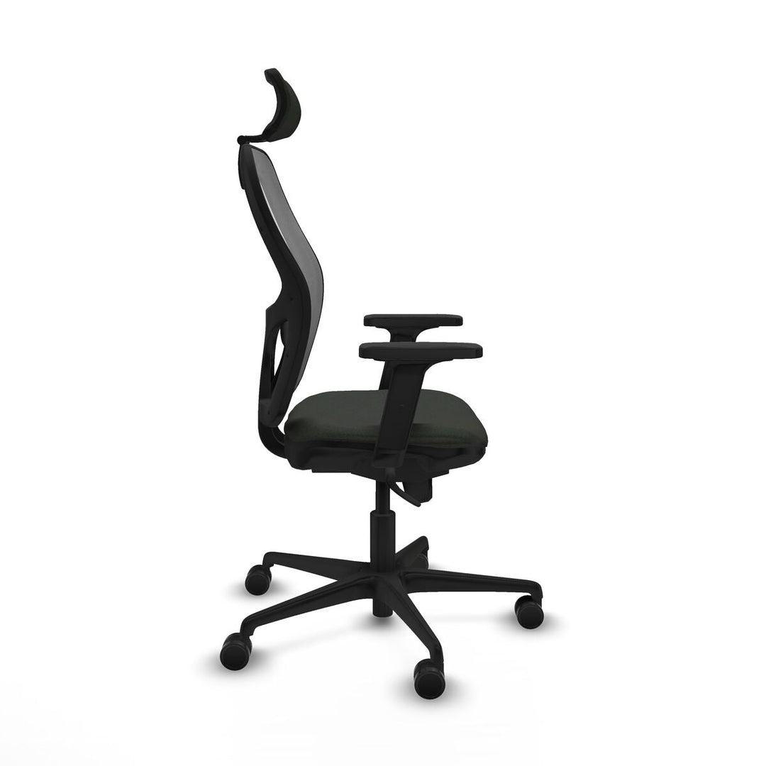 Office Chair with Headrest Piqueras y Crespo 2D036N2 Black