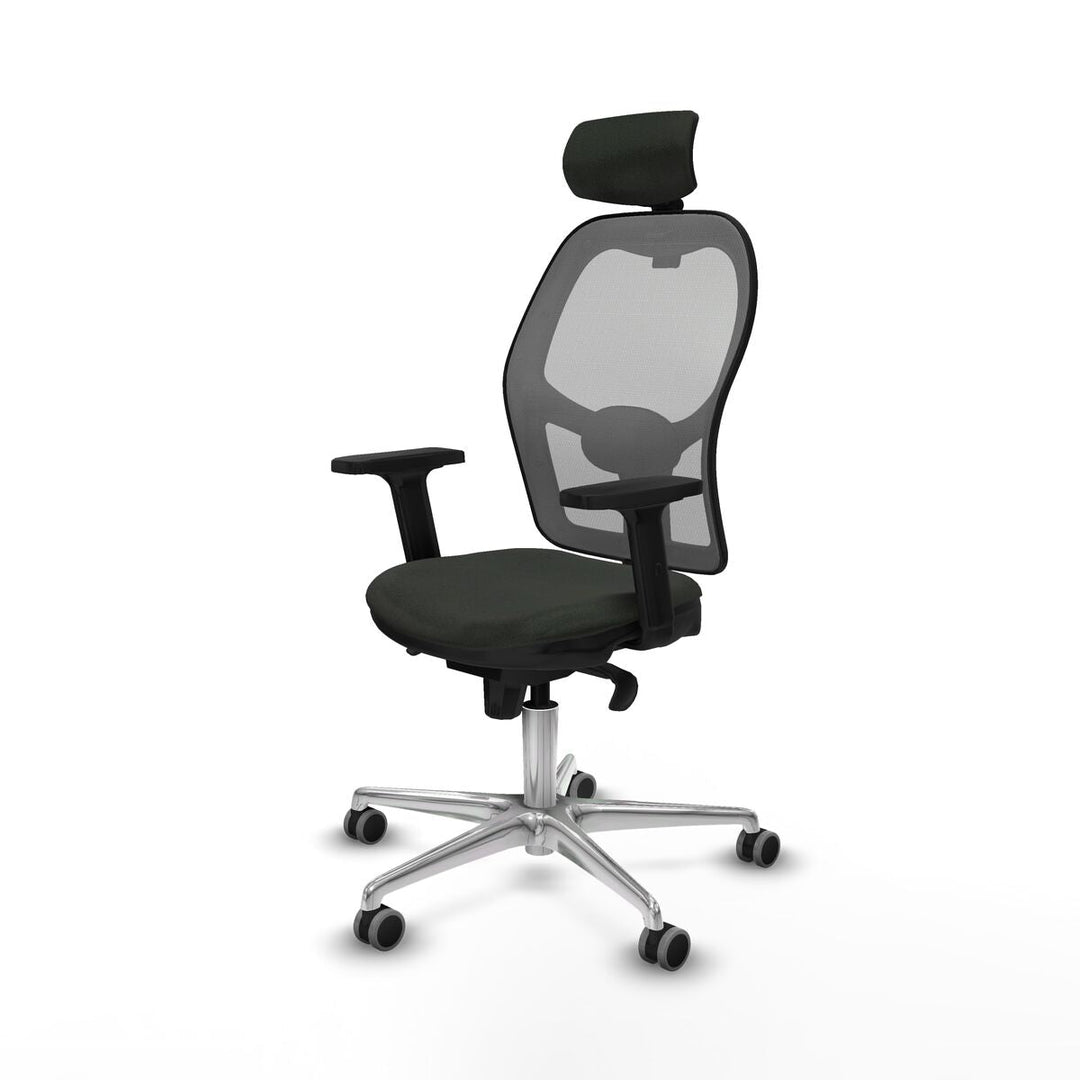 Office Chair with Headrest Piqueras y Crespo 2D086G2 Black