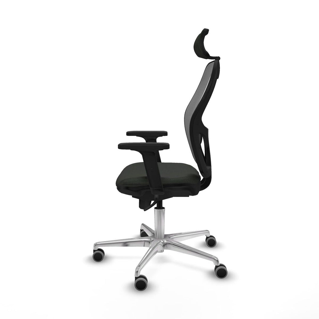 Office Chair with Headrest Piqueras y Crespo 2D086G2 Black