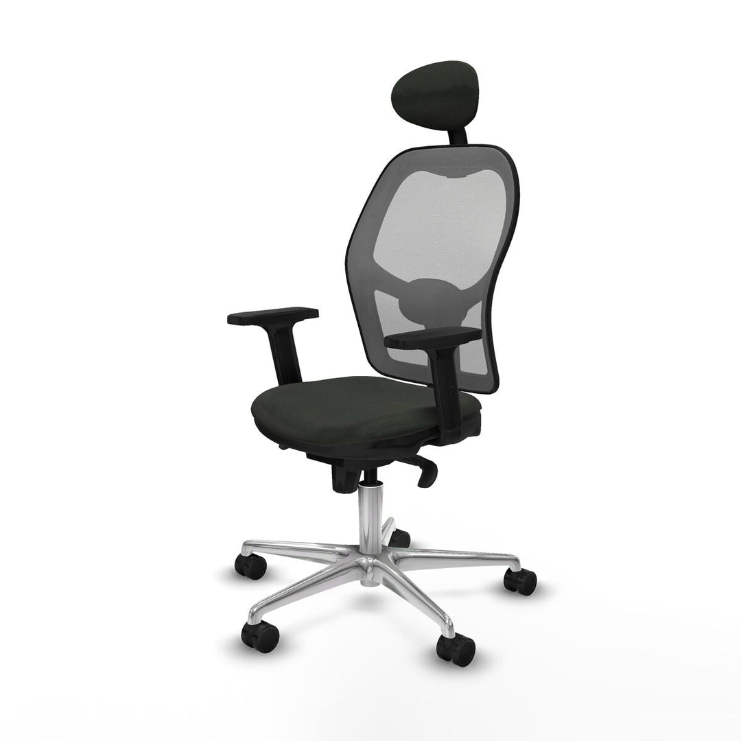 Office Chair with Headrest Piqueras y Crespo 2D086N1 Black