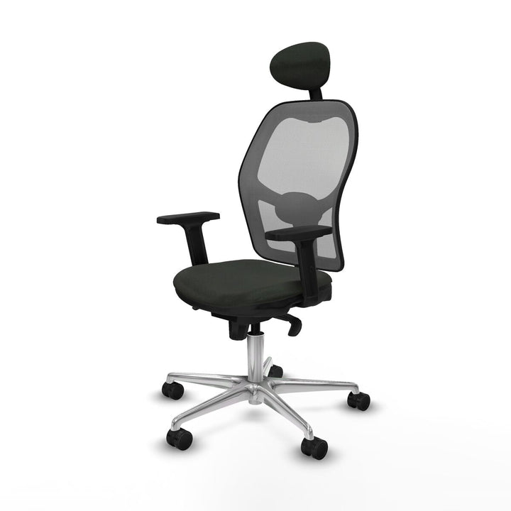 Office Chair with Headrest Piqueras y Crespo 2D086N1 Black