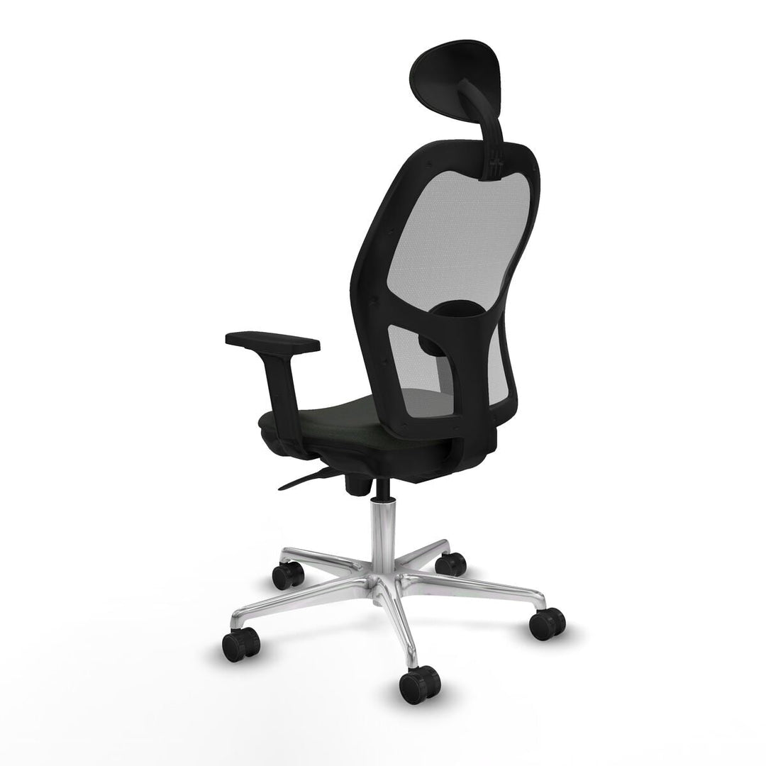 Office Chair with Headrest Piqueras y Crespo 2D086N1 Black