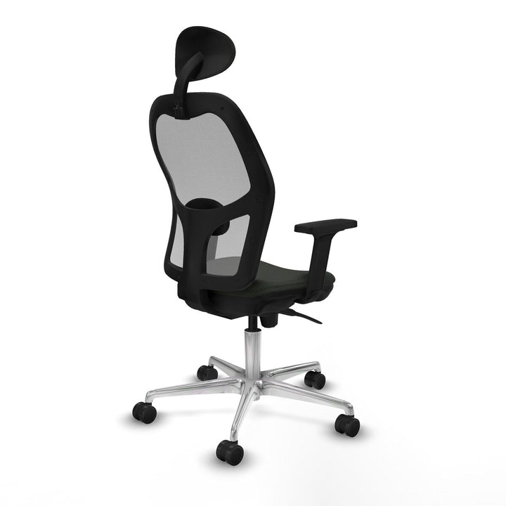 Office Chair with Headrest Piqueras y Crespo 2D086N1 Black