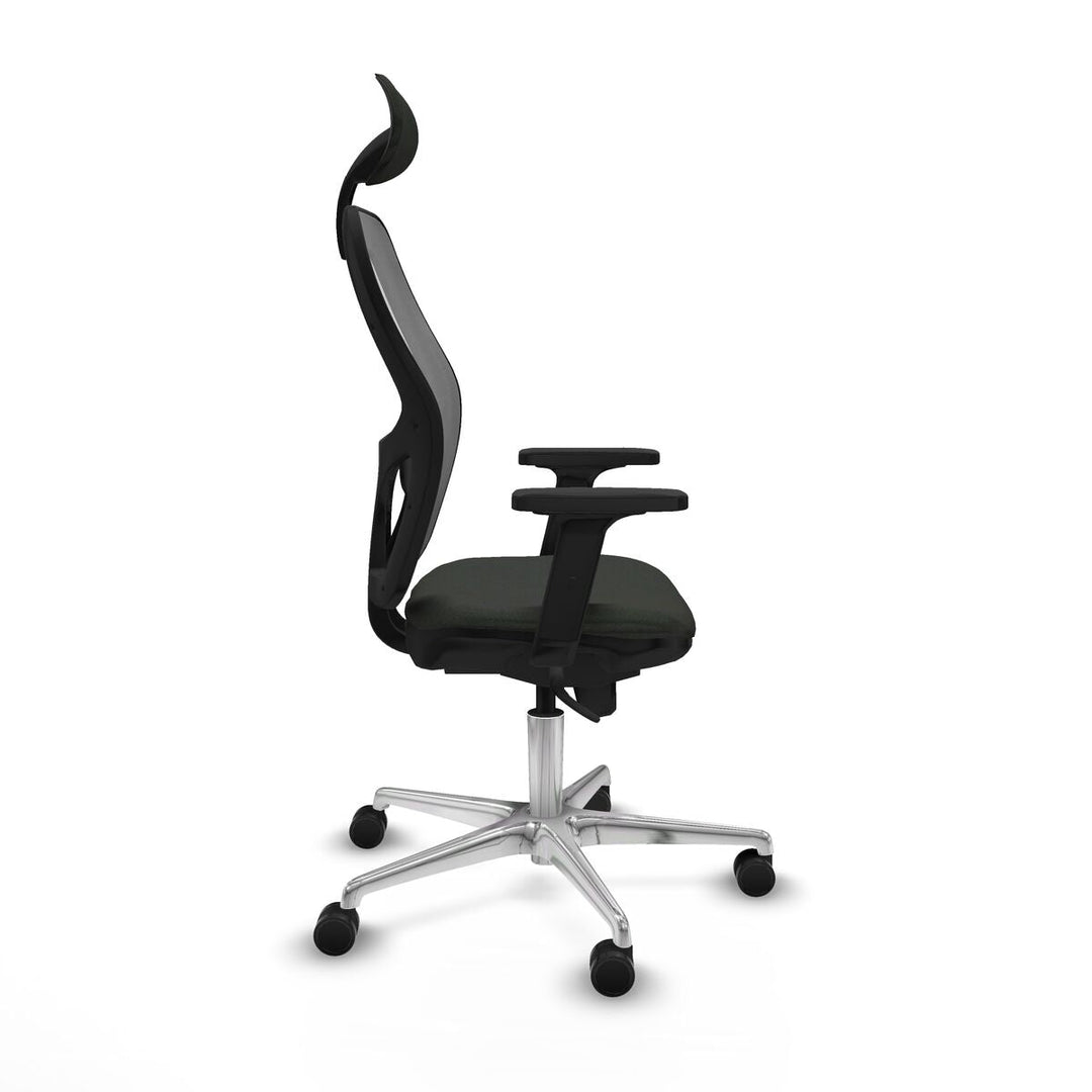 Office Chair with Headrest Piqueras y Crespo 2D086N1 Black