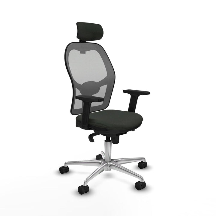 Office Chair with Headrest Piqueras y Crespo 2D086N2 Black