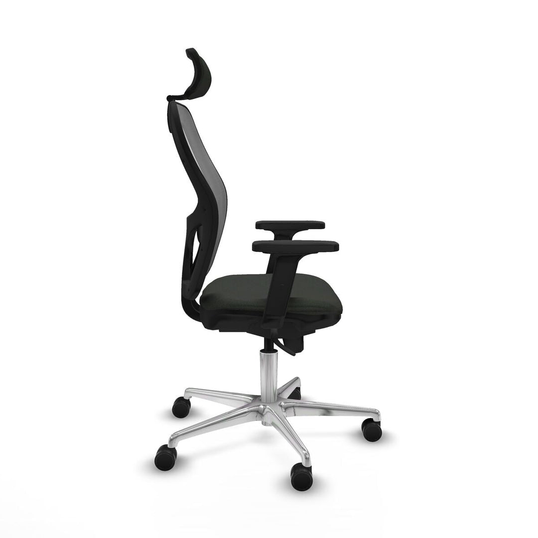Office Chair with Headrest Piqueras y Crespo 2D086N2 Black