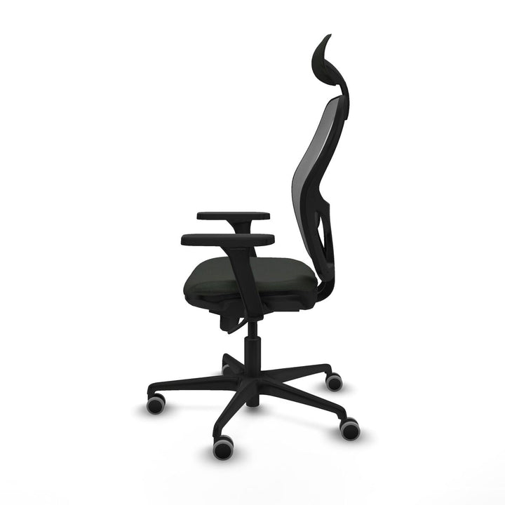 Office Chair with Headrest Piqueras y Crespo 3D036G1 Black