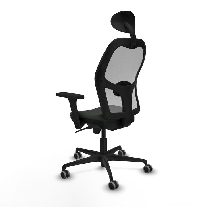 Office Chair with Headrest Piqueras y Crespo 3D036G1 Black